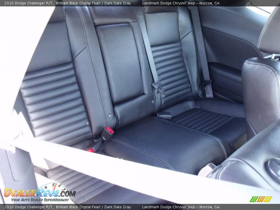 2010 Dodge Challenger R/T Brilliant Black Crystal Pearl / Dark Slate Gray Photo #10