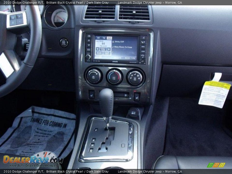 2010 Dodge Challenger R/T Brilliant Black Crystal Pearl / Dark Slate Gray Photo #11