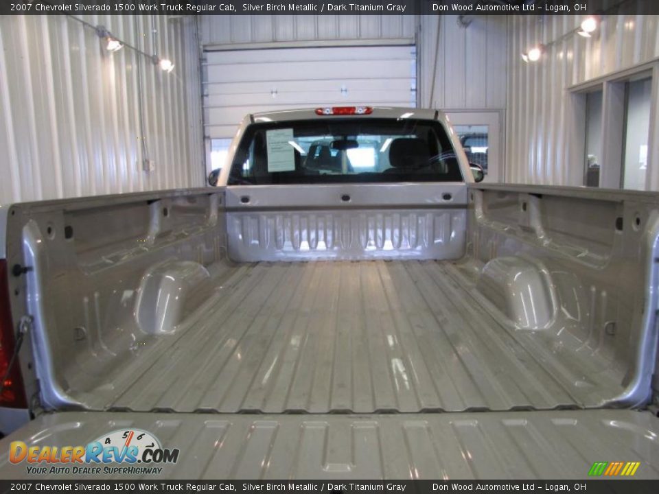 2007 Chevrolet Silverado 1500 Work Truck Regular Cab Silver Birch Metallic / Dark Titanium Gray Photo #5