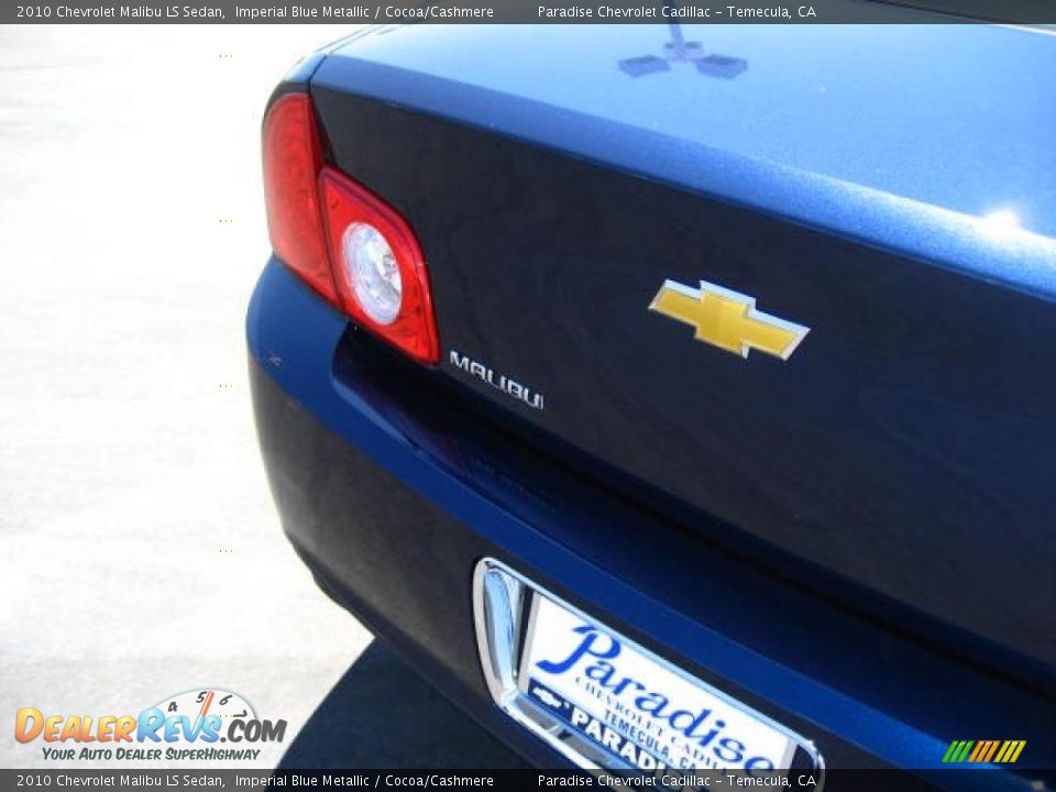 2010 Chevrolet Malibu LS Sedan Imperial Blue Metallic / Cocoa/Cashmere Photo #8