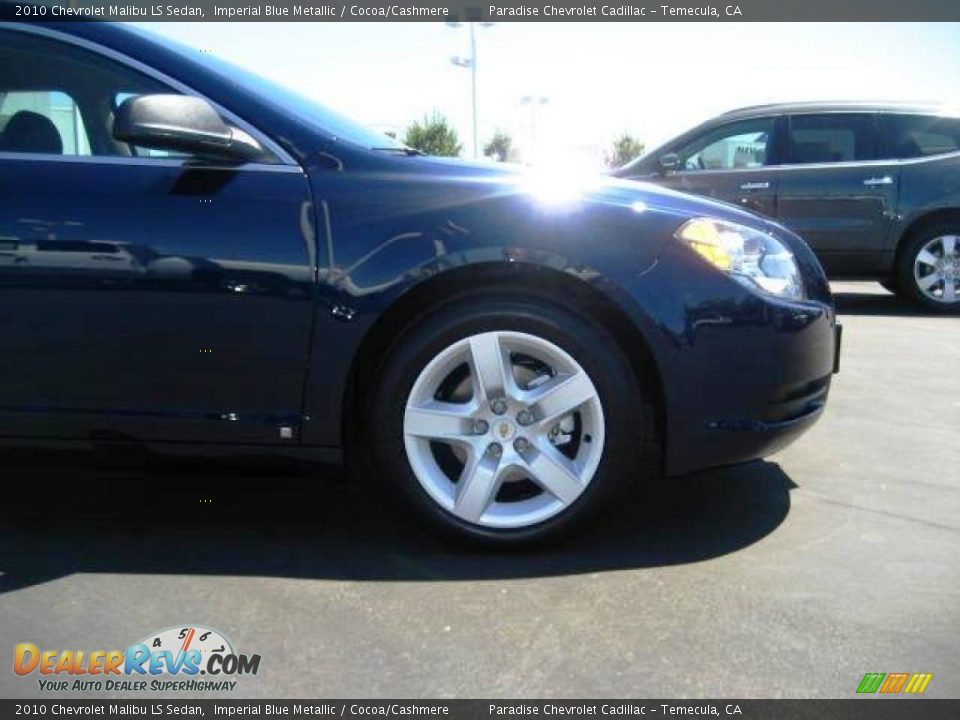 2010 Chevrolet Malibu LS Sedan Imperial Blue Metallic / Cocoa/Cashmere Photo #9