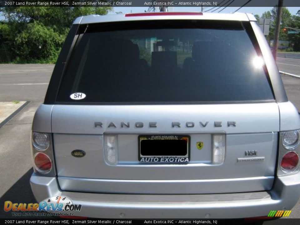 2007 Land Rover Range Rover HSE Zermatt Silver Metallic / Charcoal Photo #7