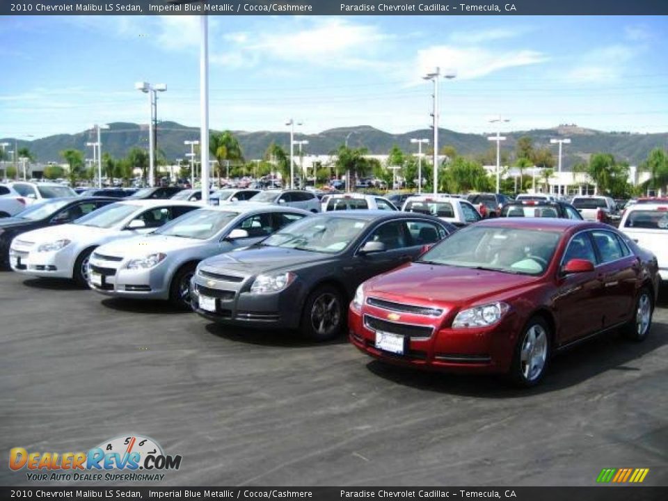 2010 Chevrolet Malibu LS Sedan Imperial Blue Metallic / Cocoa/Cashmere Photo #10