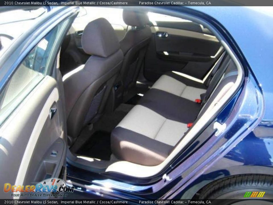 2010 Chevrolet Malibu LS Sedan Imperial Blue Metallic / Cocoa/Cashmere Photo #12