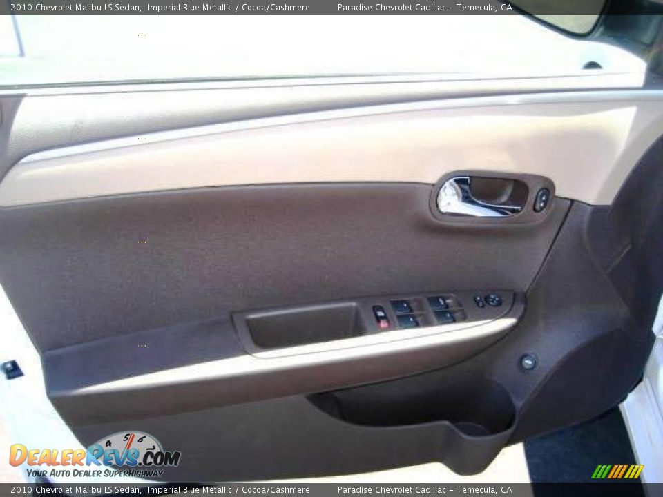 2010 Chevrolet Malibu LS Sedan Imperial Blue Metallic / Cocoa/Cashmere Photo #16