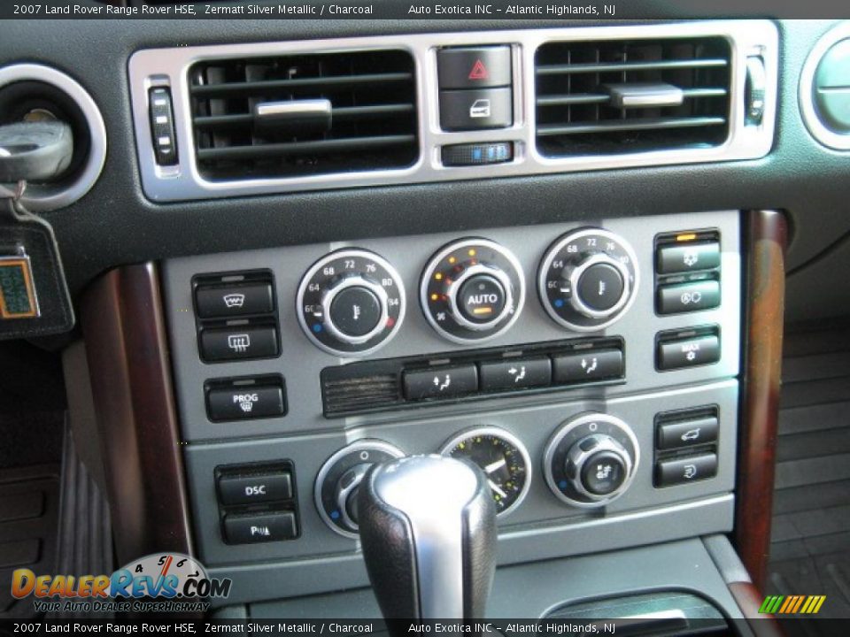 2007 Land Rover Range Rover HSE Zermatt Silver Metallic / Charcoal Photo #17