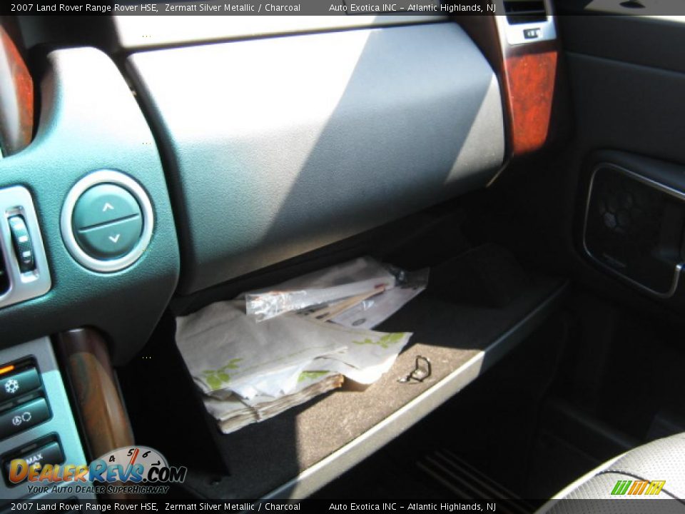 2007 Land Rover Range Rover HSE Zermatt Silver Metallic / Charcoal Photo #19