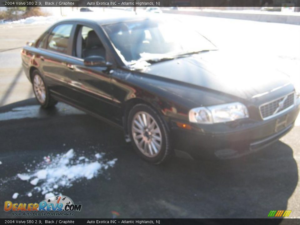 2004 Volvo S80 2.9 Black / Graphite Photo #2
