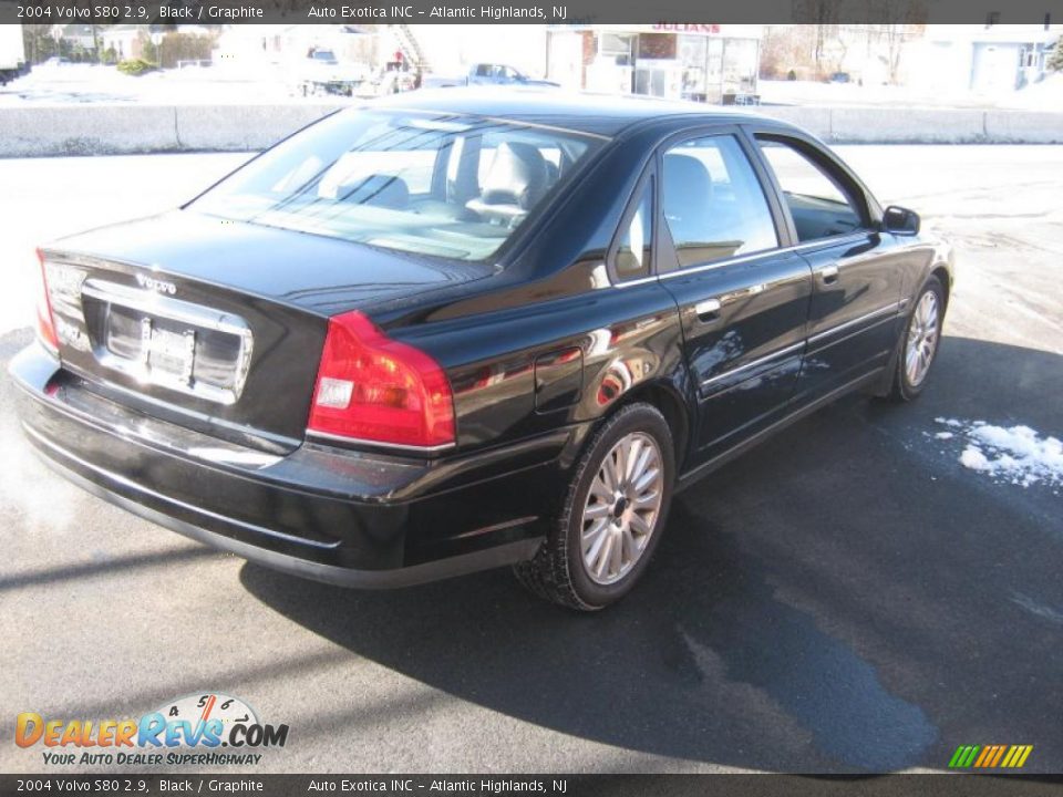 2004 Volvo S80 2.9 Black / Graphite Photo #3