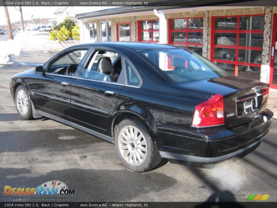 2004 Volvo S80 2.9 Black / Graphite Photo #4
