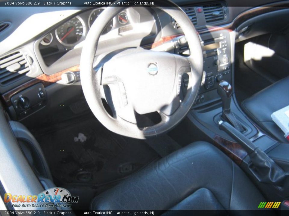 2004 Volvo S80 2.9 Black / Graphite Photo #5
