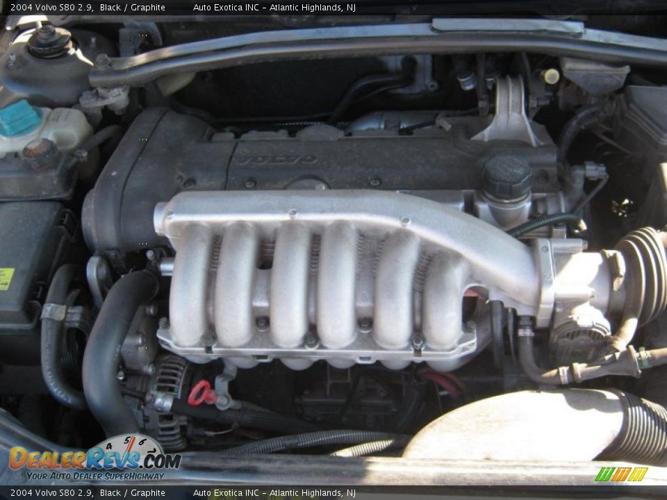 2004 Volvo S80 2.9 Black / Graphite Photo #9