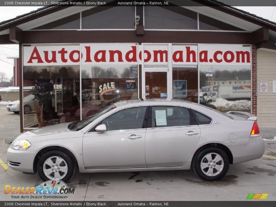 2008 Chevrolet Impala LT Silverstone Metallic / Ebony Black Photo #1
