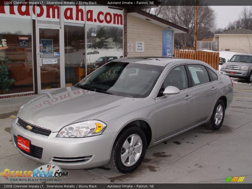 2008 Chevrolet Impala LT Silverstone Metallic / Ebony Black Photo #4