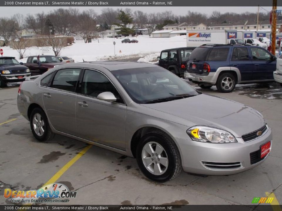 2008 Chevrolet Impala LT Silverstone Metallic / Ebony Black Photo #5