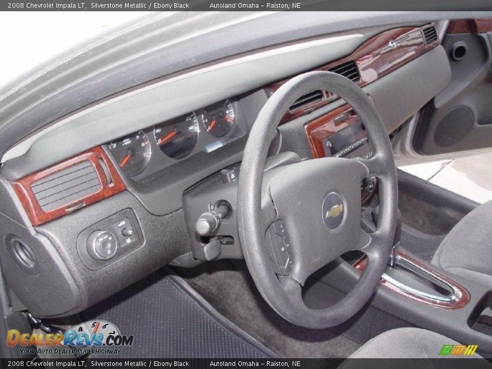 2008 Chevrolet Impala LT Silverstone Metallic / Ebony Black Photo #9