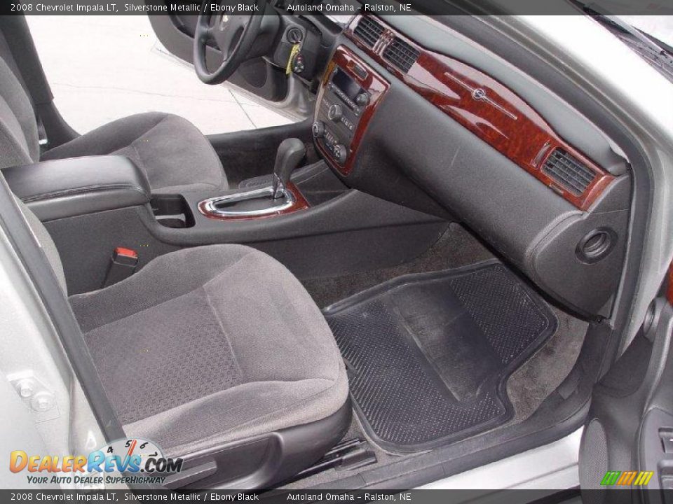 2008 Chevrolet Impala LT Silverstone Metallic / Ebony Black Photo #18