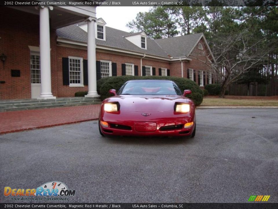 2002 Chevrolet Corvette Convertible Magnetic Red II Metallic / Black Photo #1