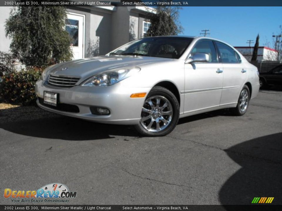 2002 Lexus ES 300 Millennium Silver Metallic / Light Charcoal Photo #2