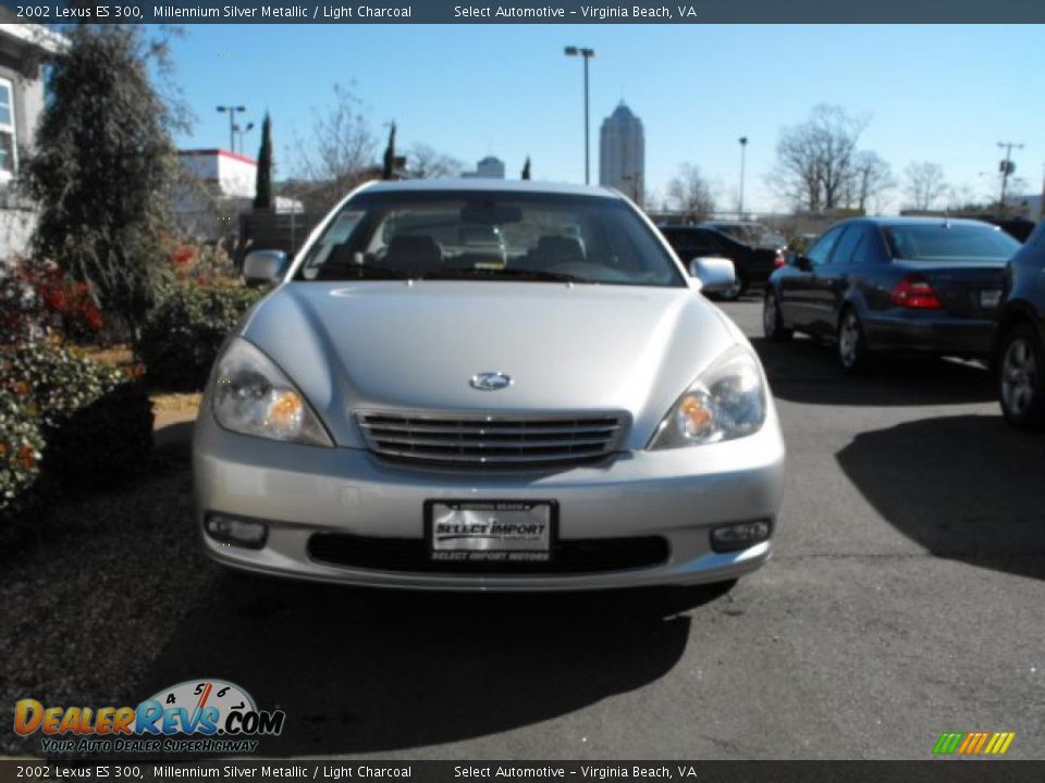 2002 Lexus ES 300 Millennium Silver Metallic / Light Charcoal Photo #3