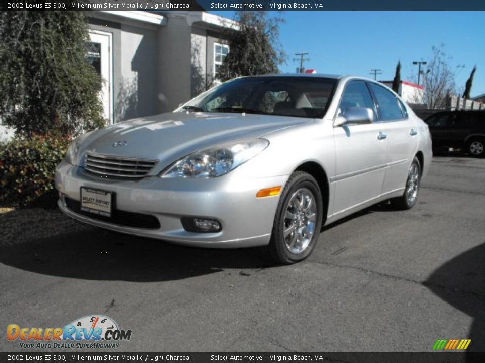 2002 Lexus ES 300 Millennium Silver Metallic / Light Charcoal Photo #4