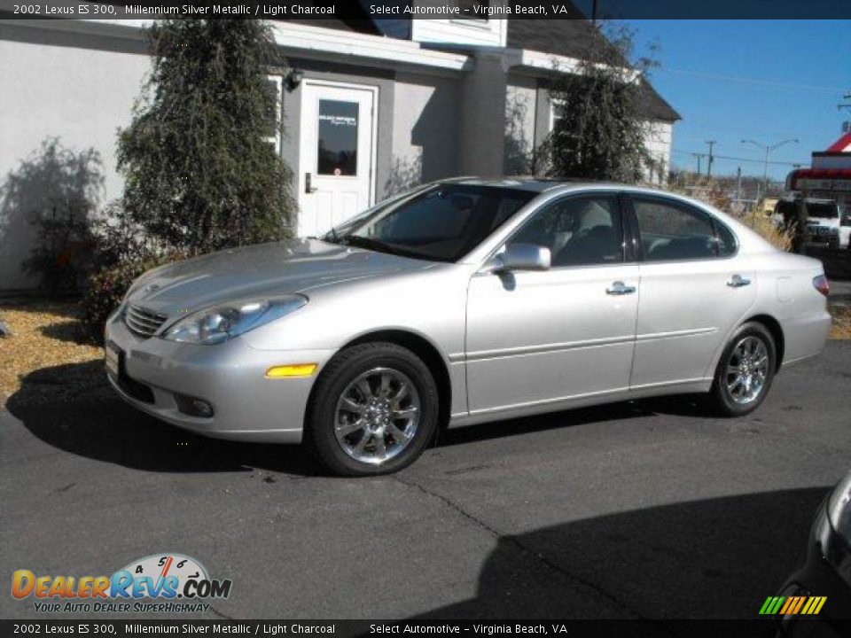 2002 Lexus ES 300 Millennium Silver Metallic / Light Charcoal Photo #5