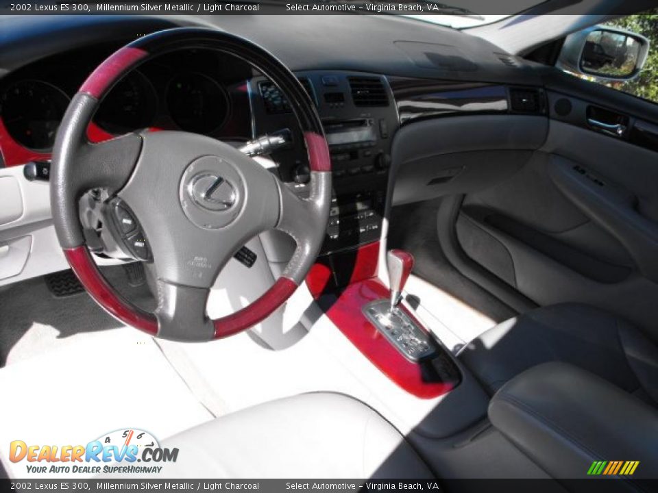 2002 Lexus ES 300 Millennium Silver Metallic / Light Charcoal Photo #9