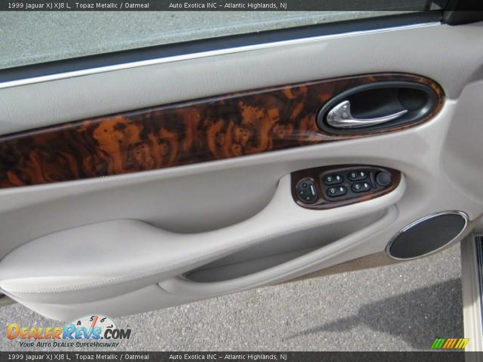1999 Jaguar XJ XJ8 L Topaz Metallic / Oatmeal Photo #10