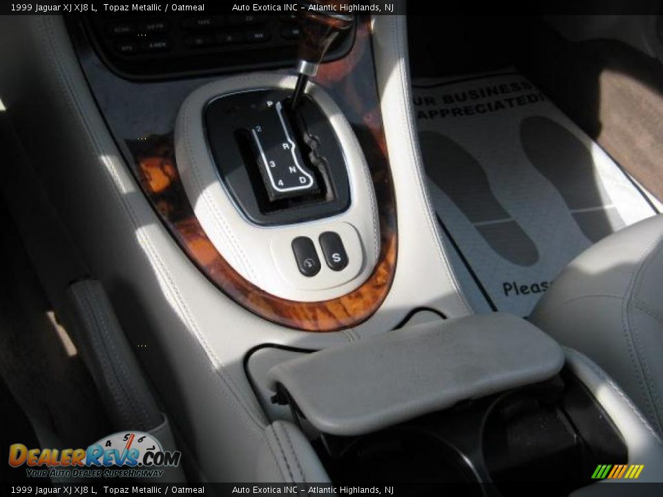 1999 Jaguar XJ XJ8 L Topaz Metallic / Oatmeal Photo #13
