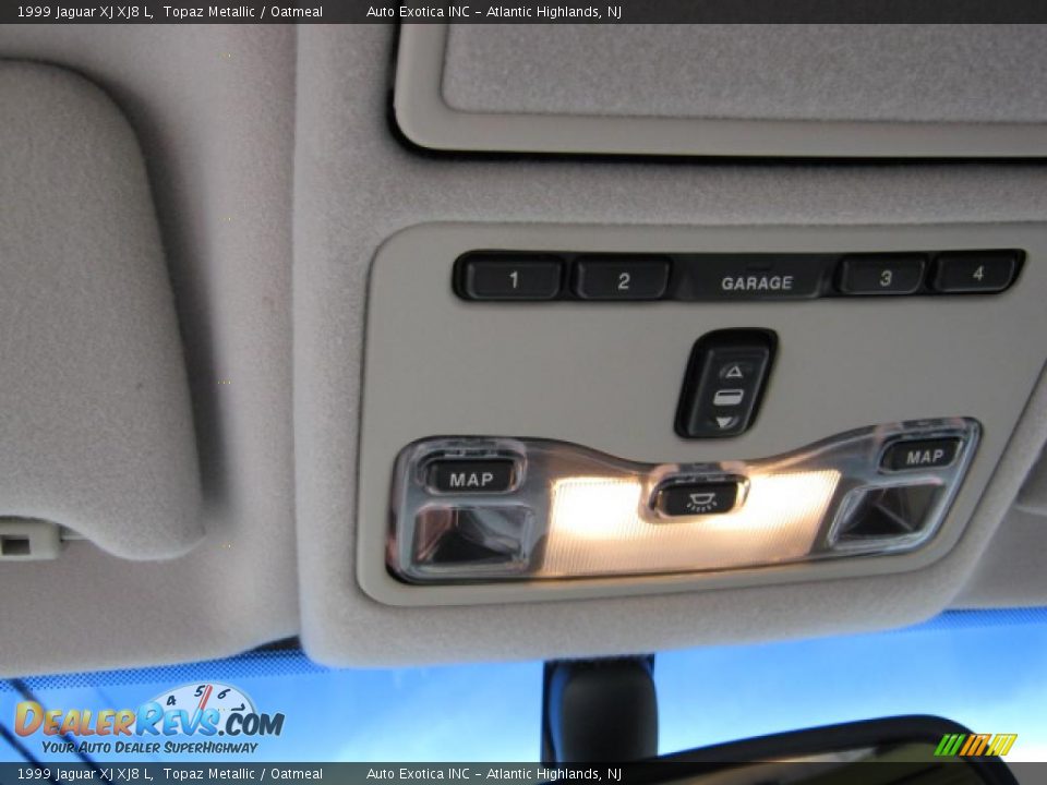 1999 Jaguar XJ XJ8 L Topaz Metallic / Oatmeal Photo #15