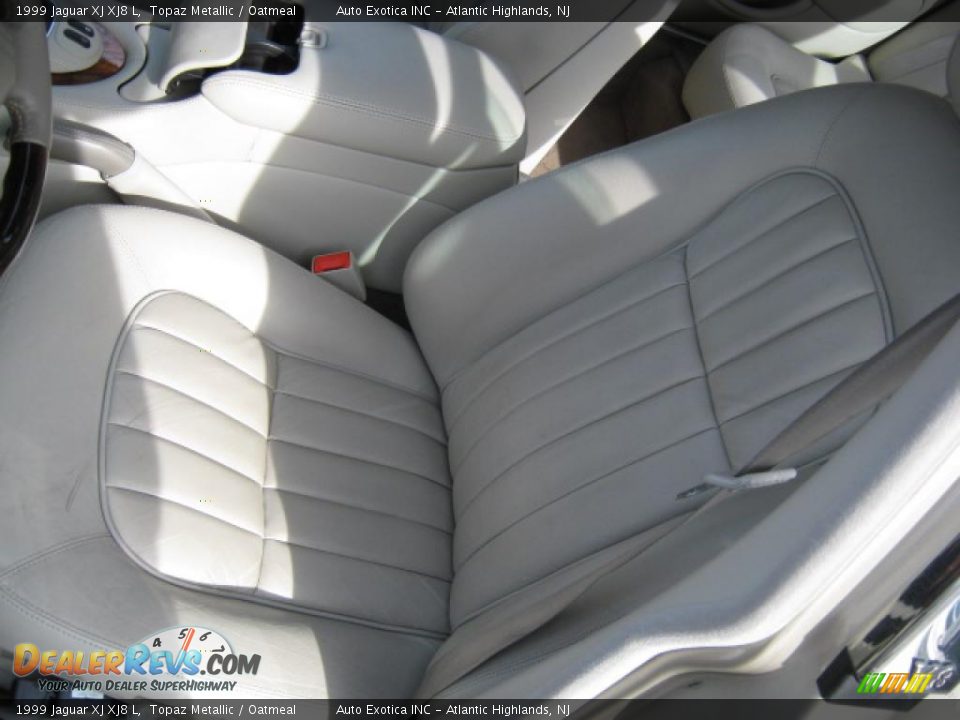 1999 Jaguar XJ XJ8 L Topaz Metallic / Oatmeal Photo #16