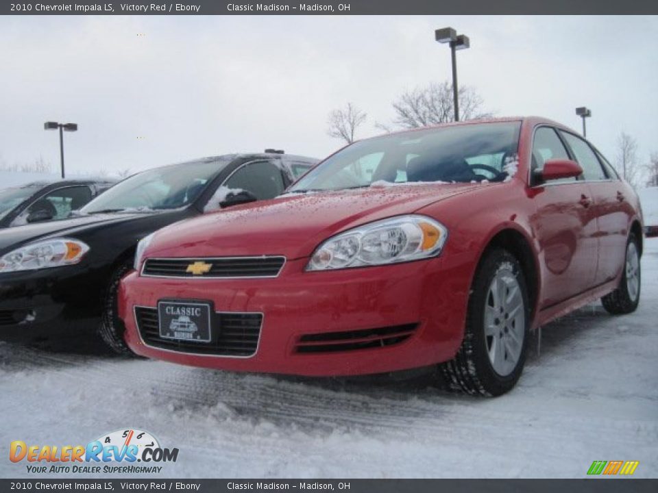 2010 Chevrolet Impala LS Victory Red / Ebony Photo #1
