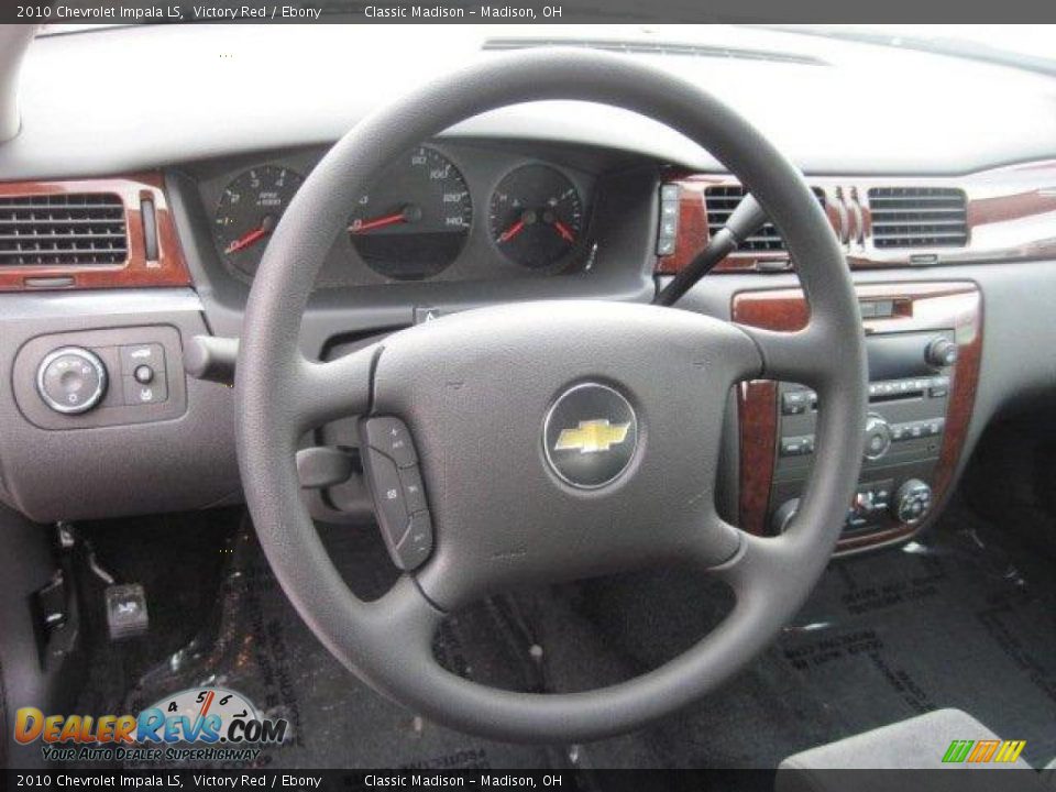 2010 Chevrolet Impala LS Victory Red / Ebony Photo #9