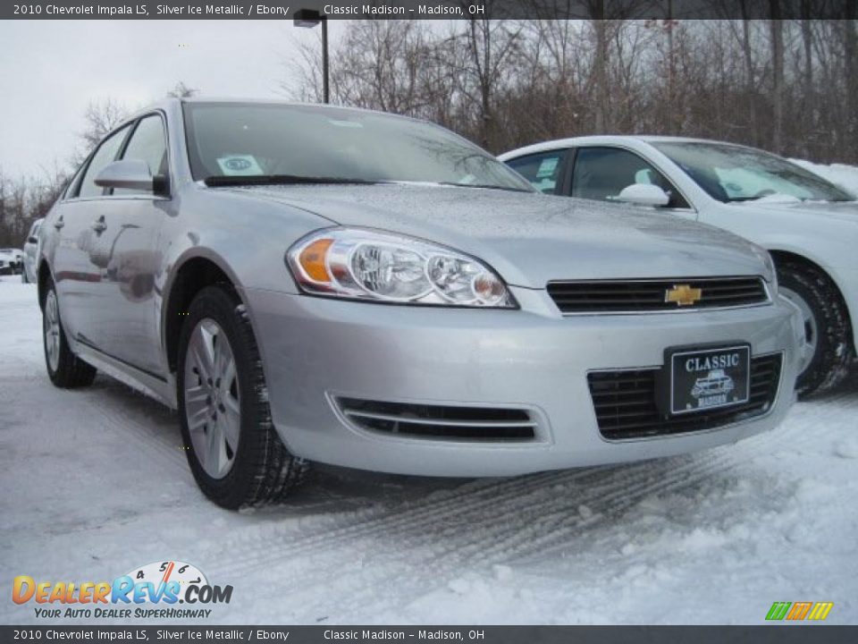 2010 Chevrolet Impala LS Silver Ice Metallic / Ebony Photo #3