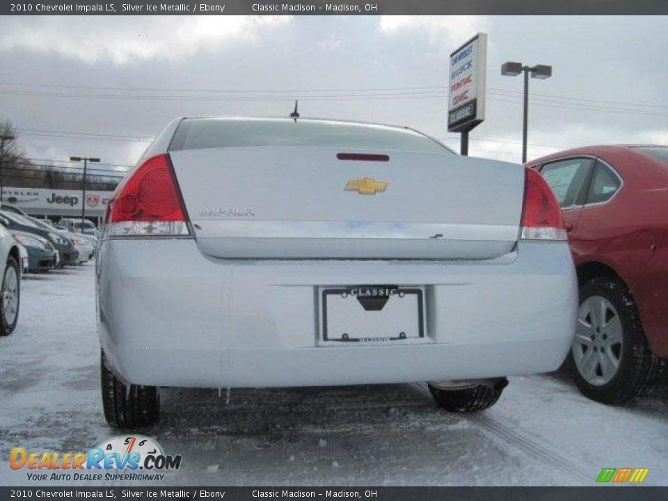 2010 Chevrolet Impala LS Silver Ice Metallic / Ebony Photo #4