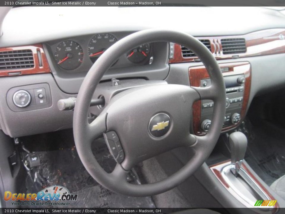 2010 Chevrolet Impala LS Silver Ice Metallic / Ebony Photo #10