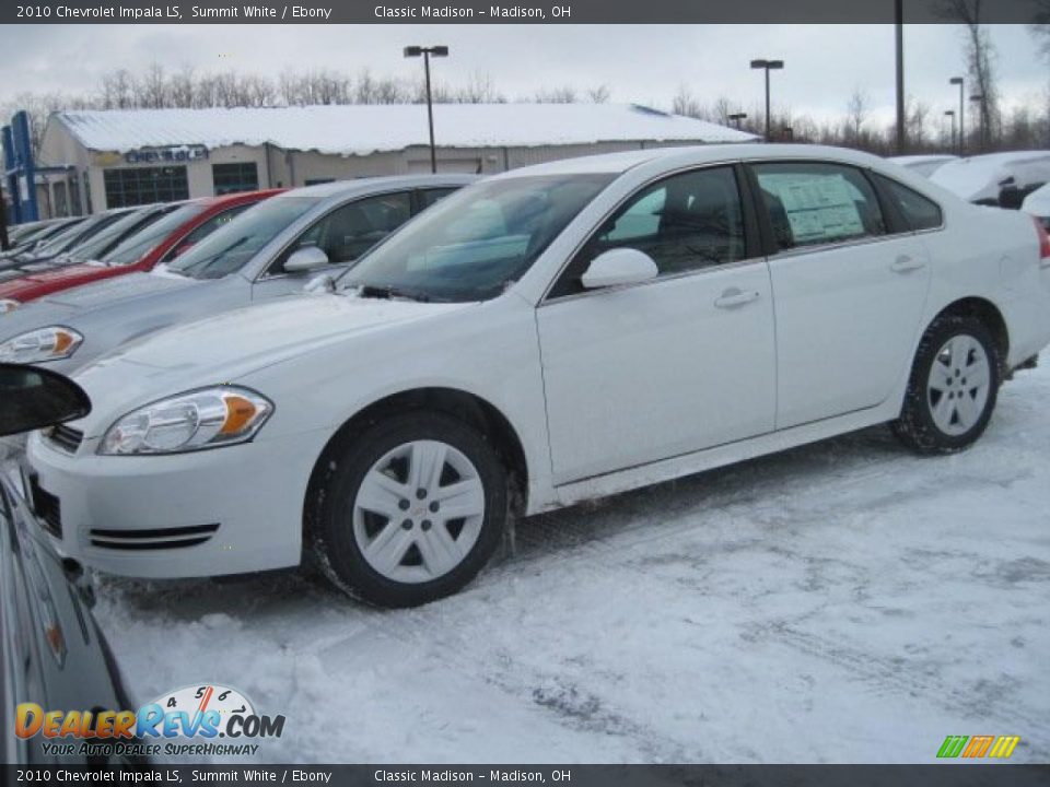 2010 Chevrolet Impala LS Summit White / Ebony Photo #1