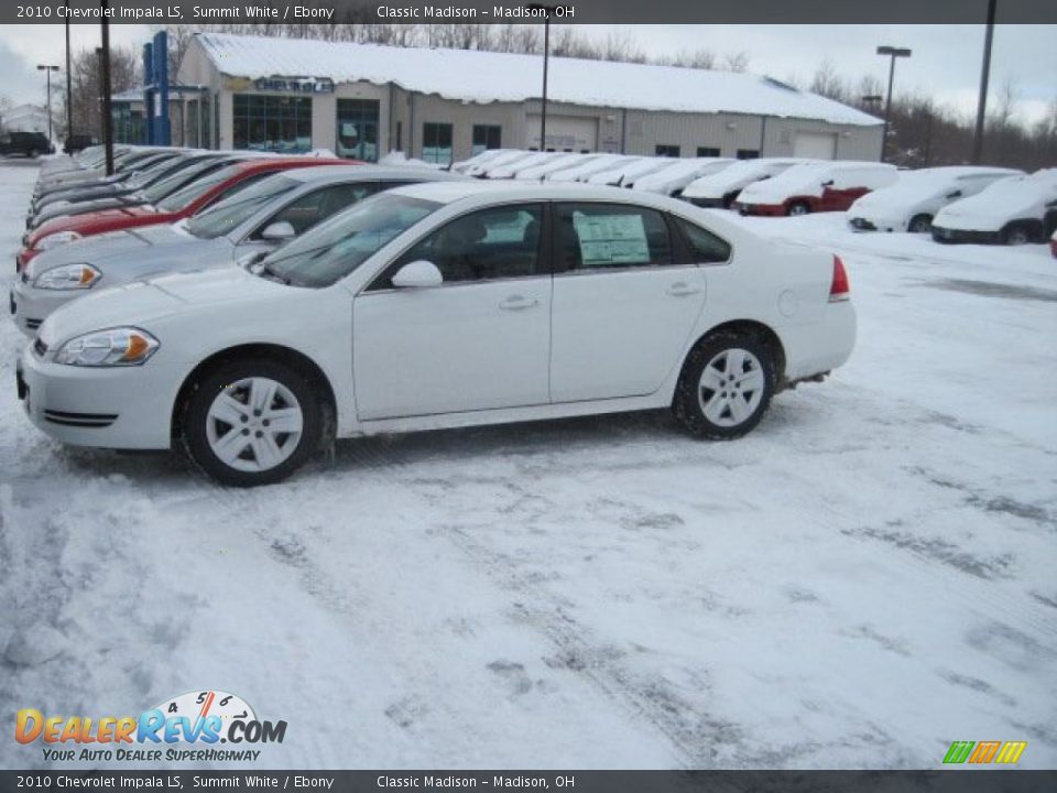 2010 Chevrolet Impala LS Summit White / Ebony Photo #3
