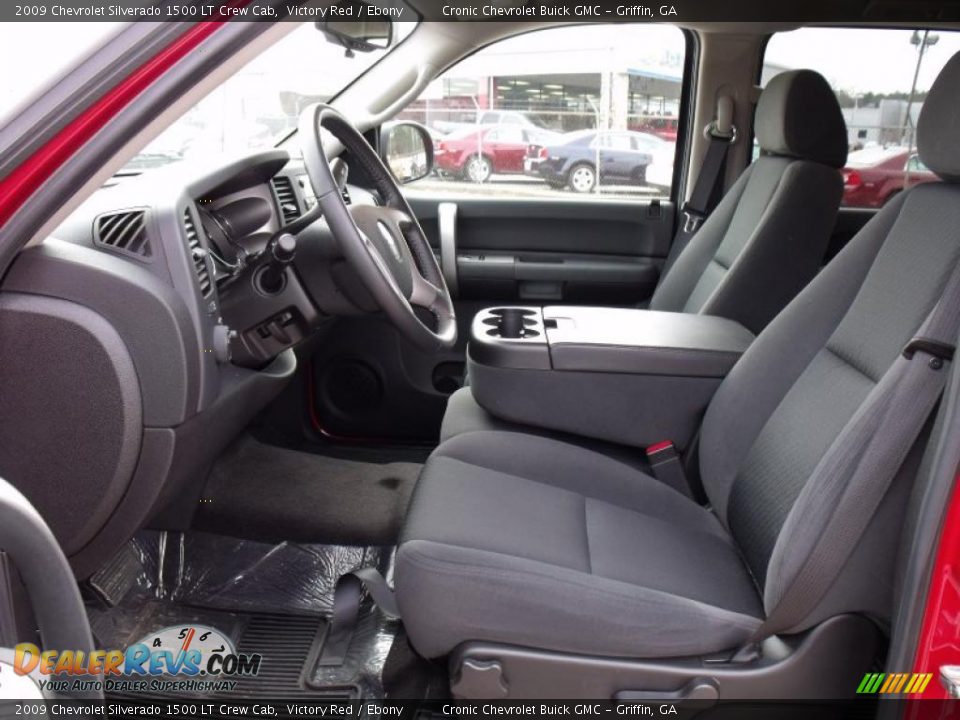 2009 Chevrolet Silverado 1500 LT Crew Cab Victory Red / Ebony Photo #9