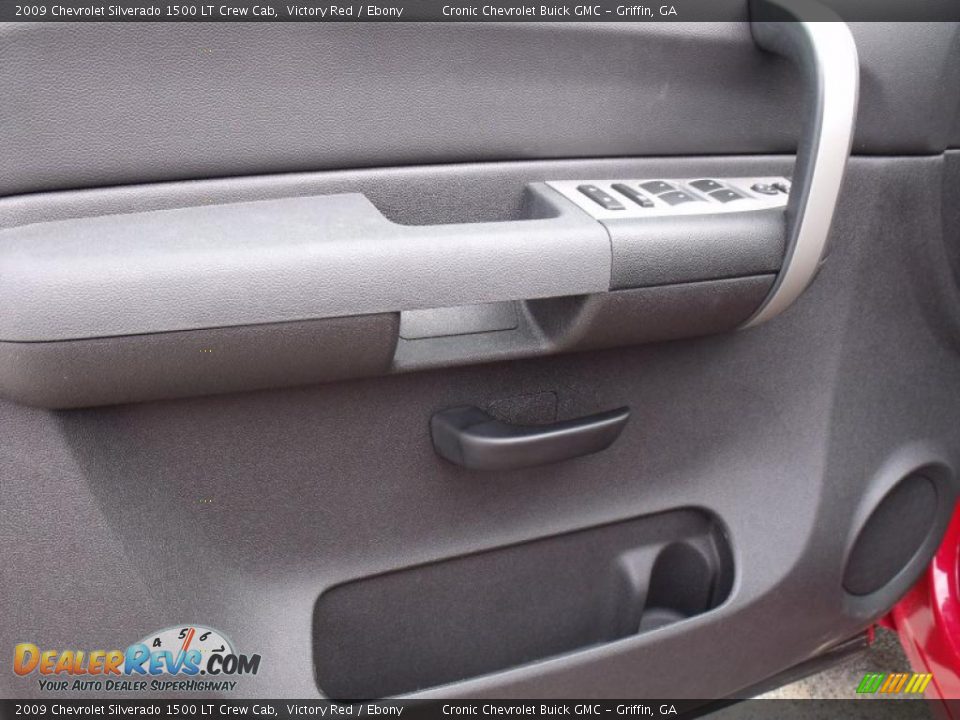 2009 Chevrolet Silverado 1500 LT Crew Cab Victory Red / Ebony Photo #10