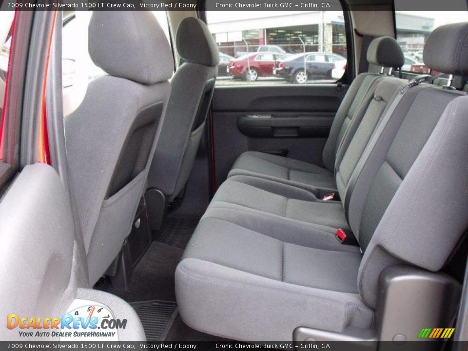 2009 Chevrolet Silverado 1500 LT Crew Cab Victory Red / Ebony Photo #12