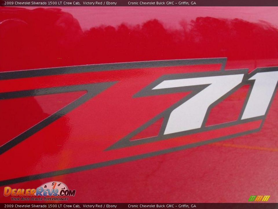 2009 Chevrolet Silverado 1500 LT Crew Cab Victory Red / Ebony Photo #13