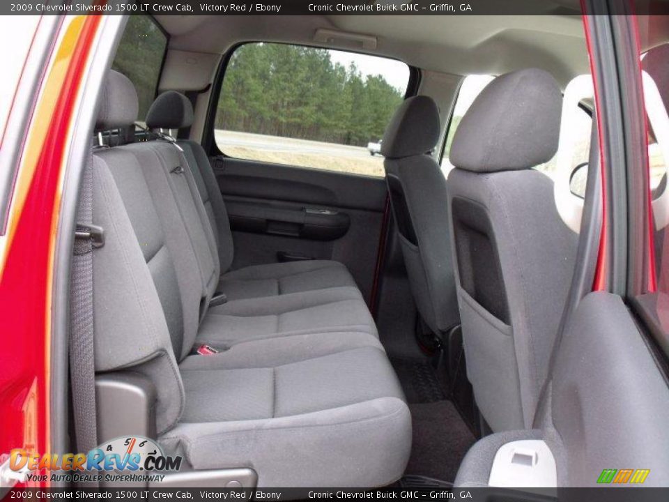 2009 Chevrolet Silverado 1500 LT Crew Cab Victory Red / Ebony Photo #14
