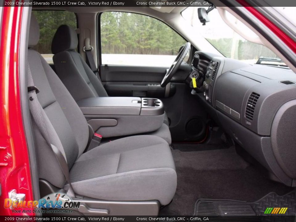 2009 Chevrolet Silverado 1500 LT Crew Cab Victory Red / Ebony Photo #15