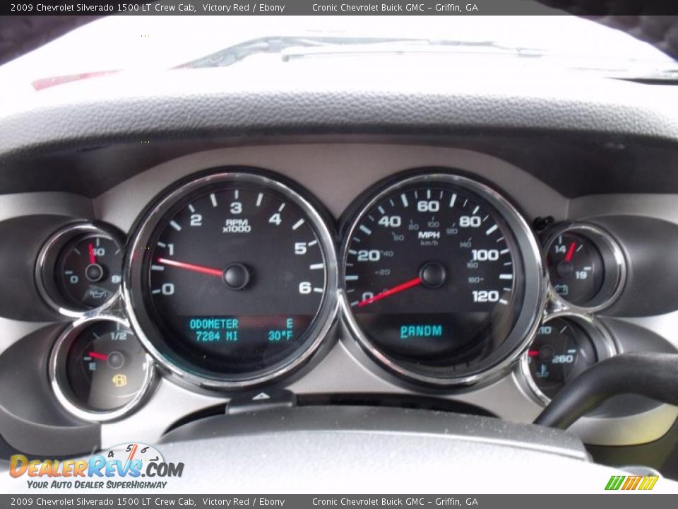 2009 Chevrolet Silverado 1500 LT Crew Cab Victory Red / Ebony Photo #19