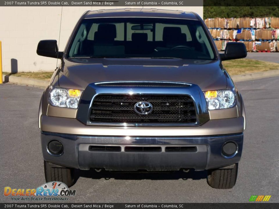 2007 Toyota Tundra SR5 Double Cab Desert Sand Mica / Beige Photo #2