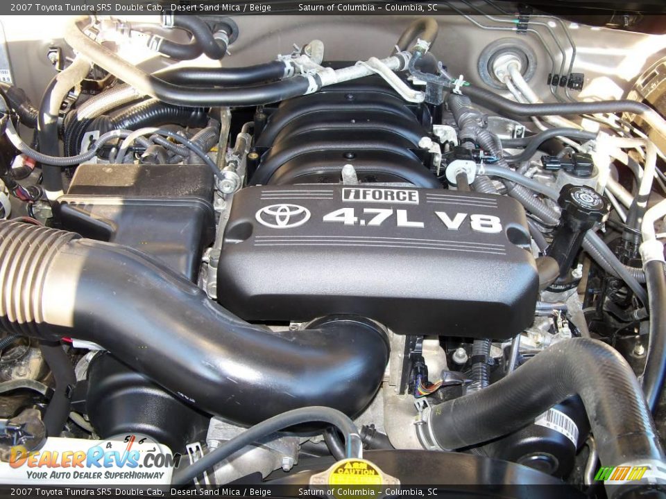 2007 Toyota Tundra SR5 Double Cab Desert Sand Mica / Beige Photo #15