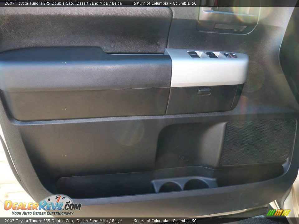 2007 Toyota Tundra SR5 Double Cab Desert Sand Mica / Beige Photo #17