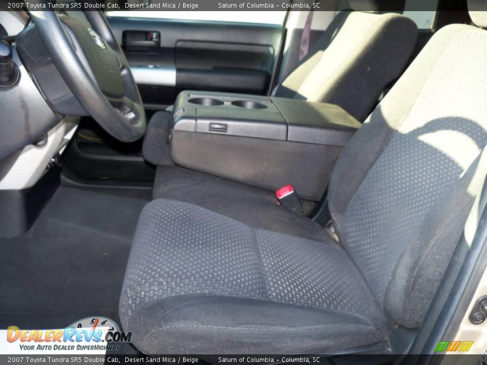 2007 Toyota Tundra SR5 Double Cab Desert Sand Mica / Beige Photo #18