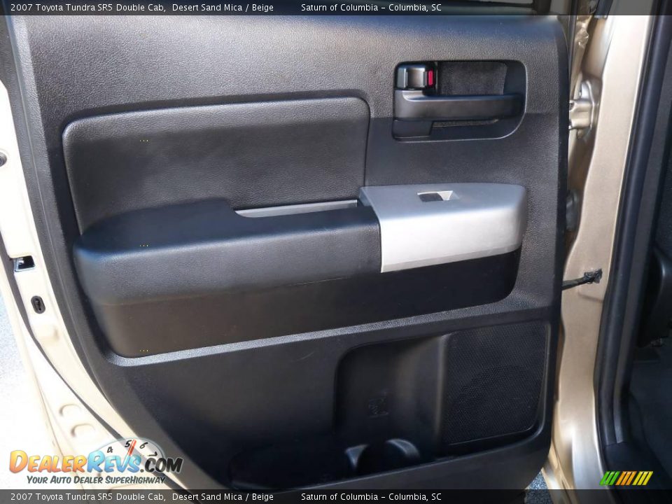 2007 Toyota Tundra SR5 Double Cab Desert Sand Mica / Beige Photo #19